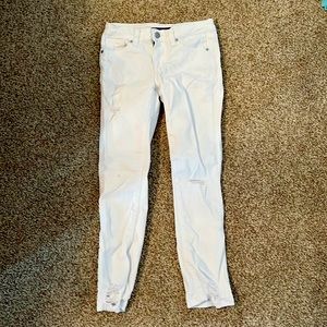 girls size 12 white jeans